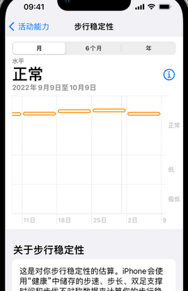 魏都iPhone手机维修如何在iPhone开启'步行稳定性通知'