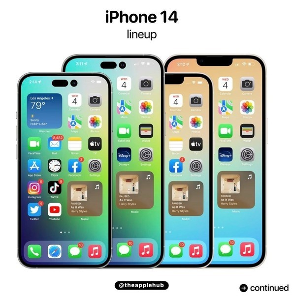 魏都苹果14维修分享iPhone 14全家福 