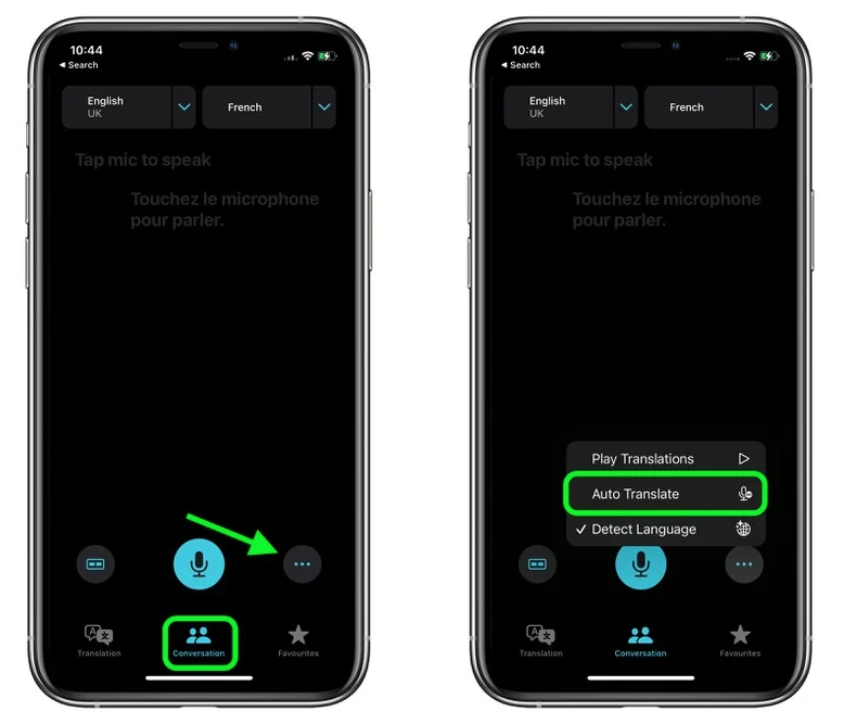 魏都苹果手机维修分享iOS 15 “翻译” App 新改进 