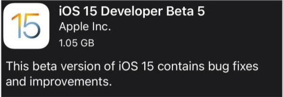 魏都苹果手机维修分享如何升级到iOS15.0 beta5 